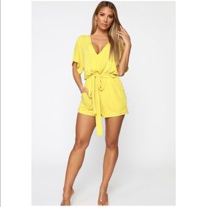 Kimono sleeve romper